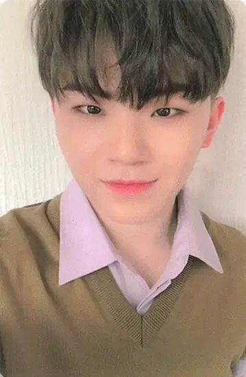 SEVENTEEN An Ode WOOZI 트레이딩 카드 화이트