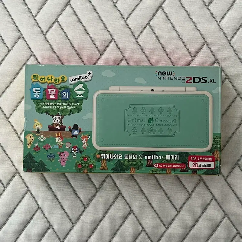 닌텐도 New 2DS XL 튀동숲 동물의 숲 에디션