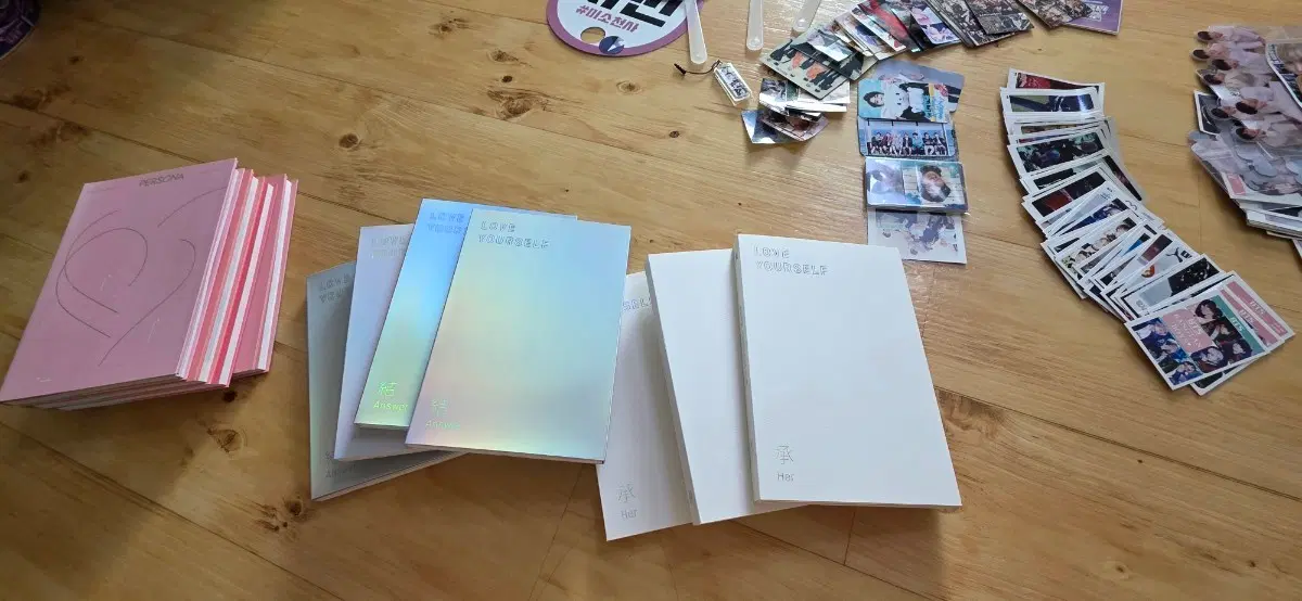 방탄소년단 LOVE YOURSELF 앨범 그외 다른 앨범 포토카드 포함