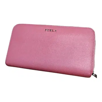 FURLA 훌라 장지갑 핑크 라운드 지퍼
