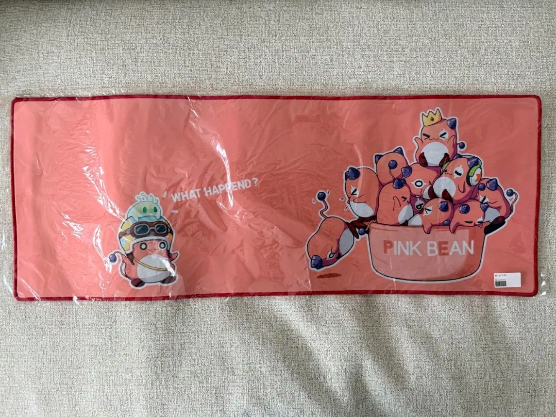 메이플스토리 네코제 핑크빈 마우스패드 장패드