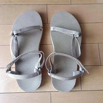 테바 샌들 TEVA 베이지 25cm