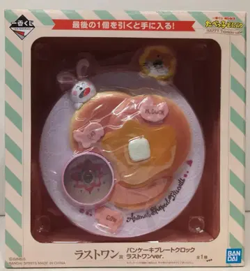 BANDAI SPIRITS 제일복권 타베코 동물 HAPPY Tabekko cafe 라스트 원상 팬케이크 플레이트 클락 라스트 원ver.
