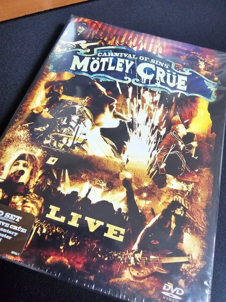 머틀리크루(Motletly Crue) - Carnival of Sins 2DVD