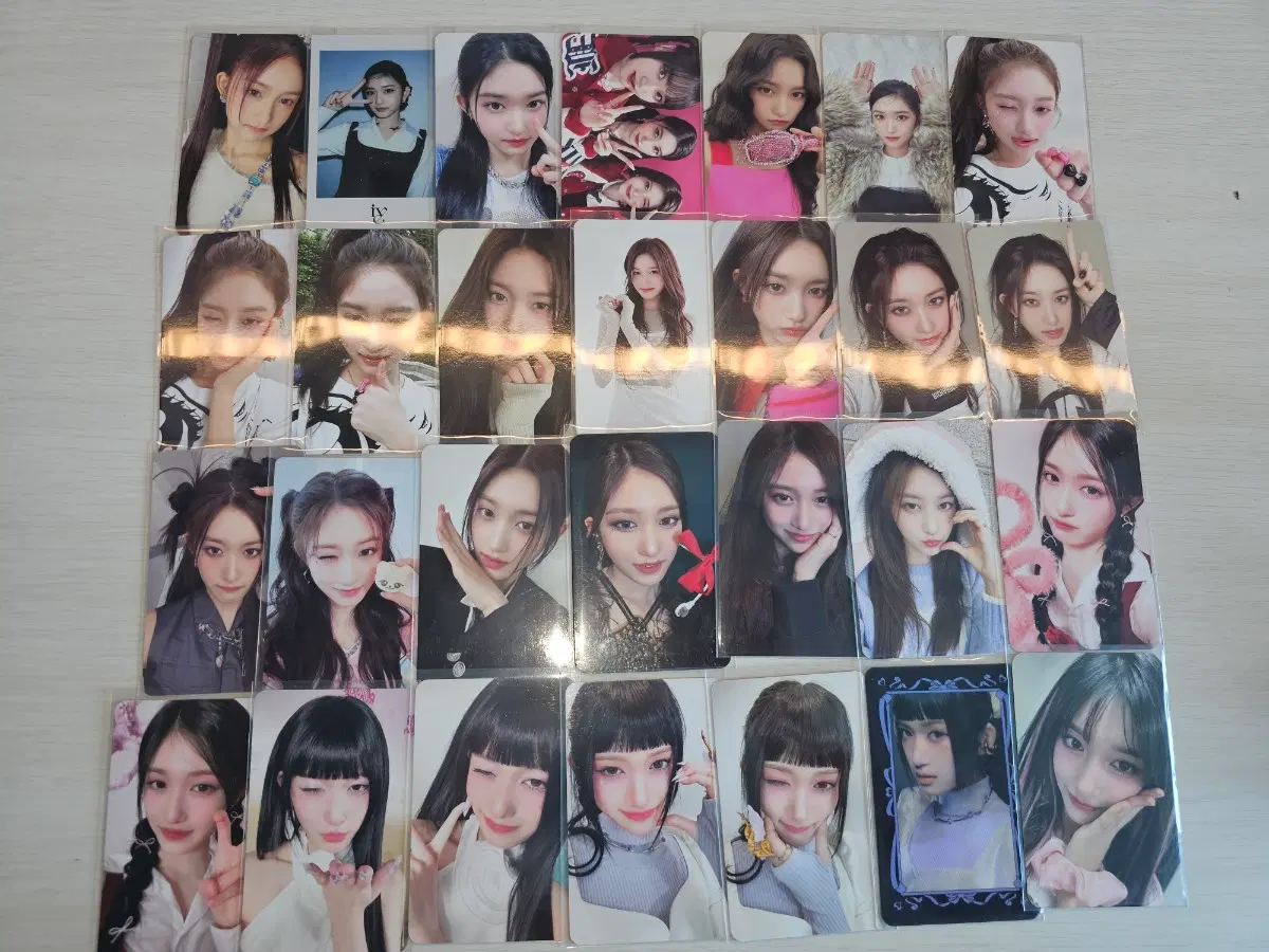 휴덕 처분// 아이브 포카 일괄 ㅅㅊㅇ아이브유진가을레이원영리즈이서사요삽니다판매교환급처구매매입최저가케타포멬스위드뮤사웨나밀KMS
