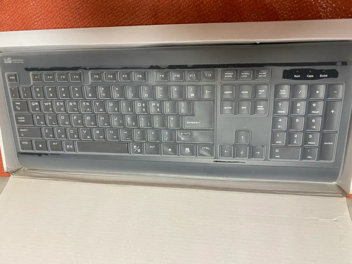 새상품) LG 키보드 K-3000(키스킨 포함)