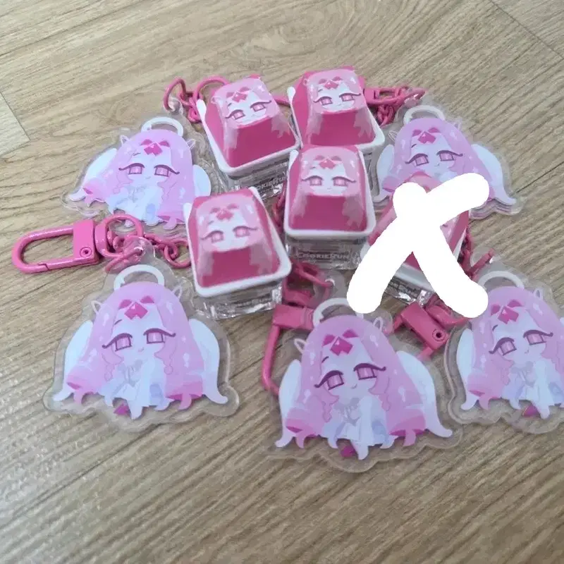 쿠키런 킹덤 키캡 키링 이터널 슈가