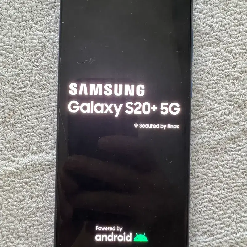 삼성 갤럭시 S20+ 5G 블루 색상 256GB 부품용