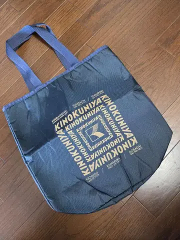 KINOKUNIYA 토트백 네이비