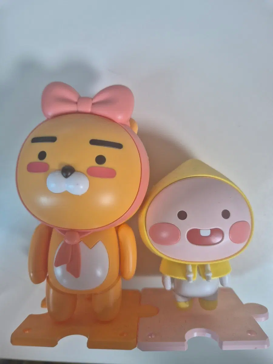 카카오프렌즈 라이언 어피치 피규어세트