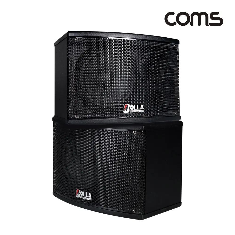 [BD996] Coms 실내용 패시브 북쉘프 매장 스피커 50-100W 2개 1세트