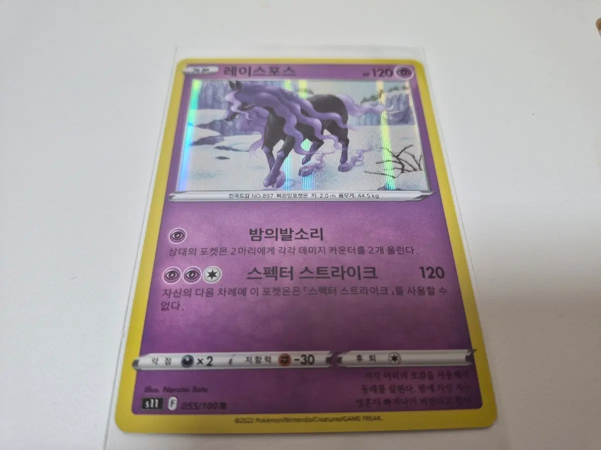 레이스포스 055/100 포켓몬 카드