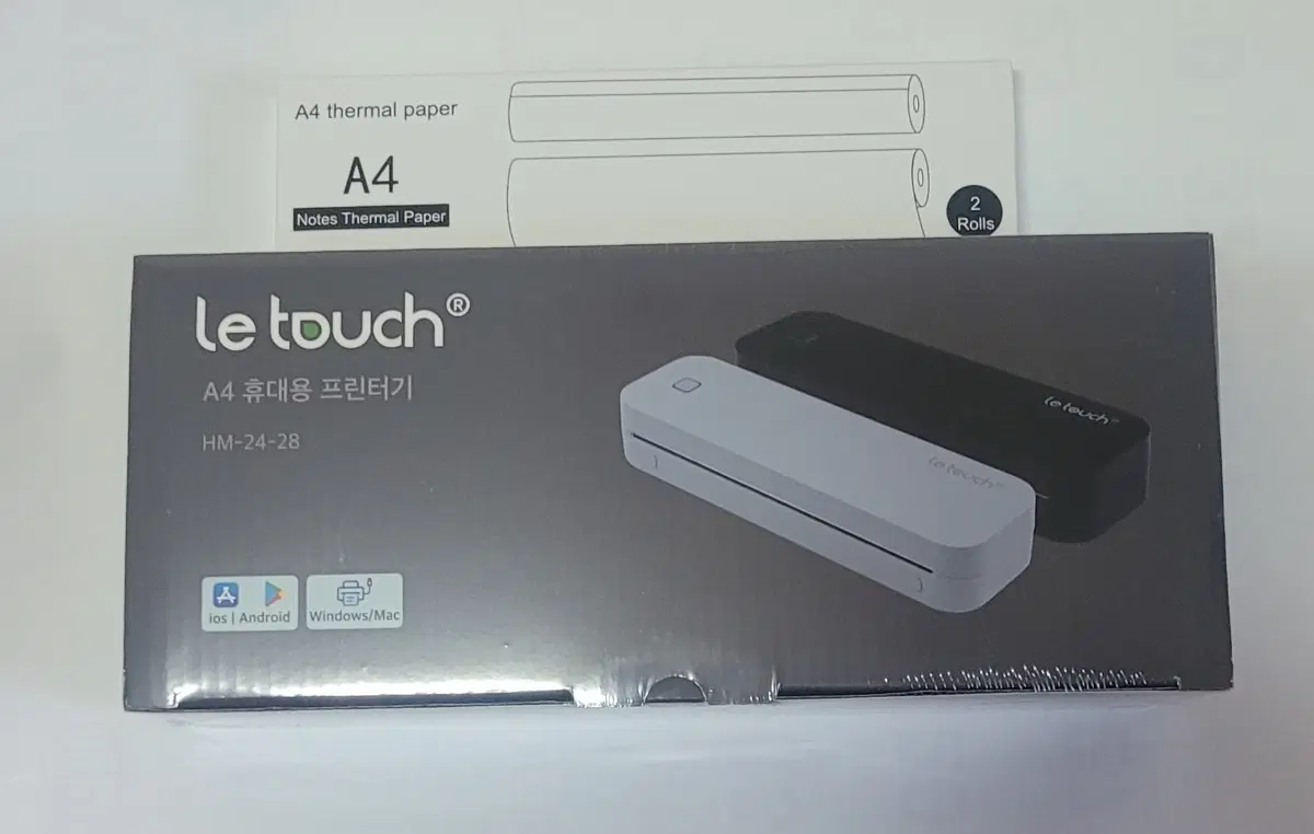 텀블벅 휴대용 프린터