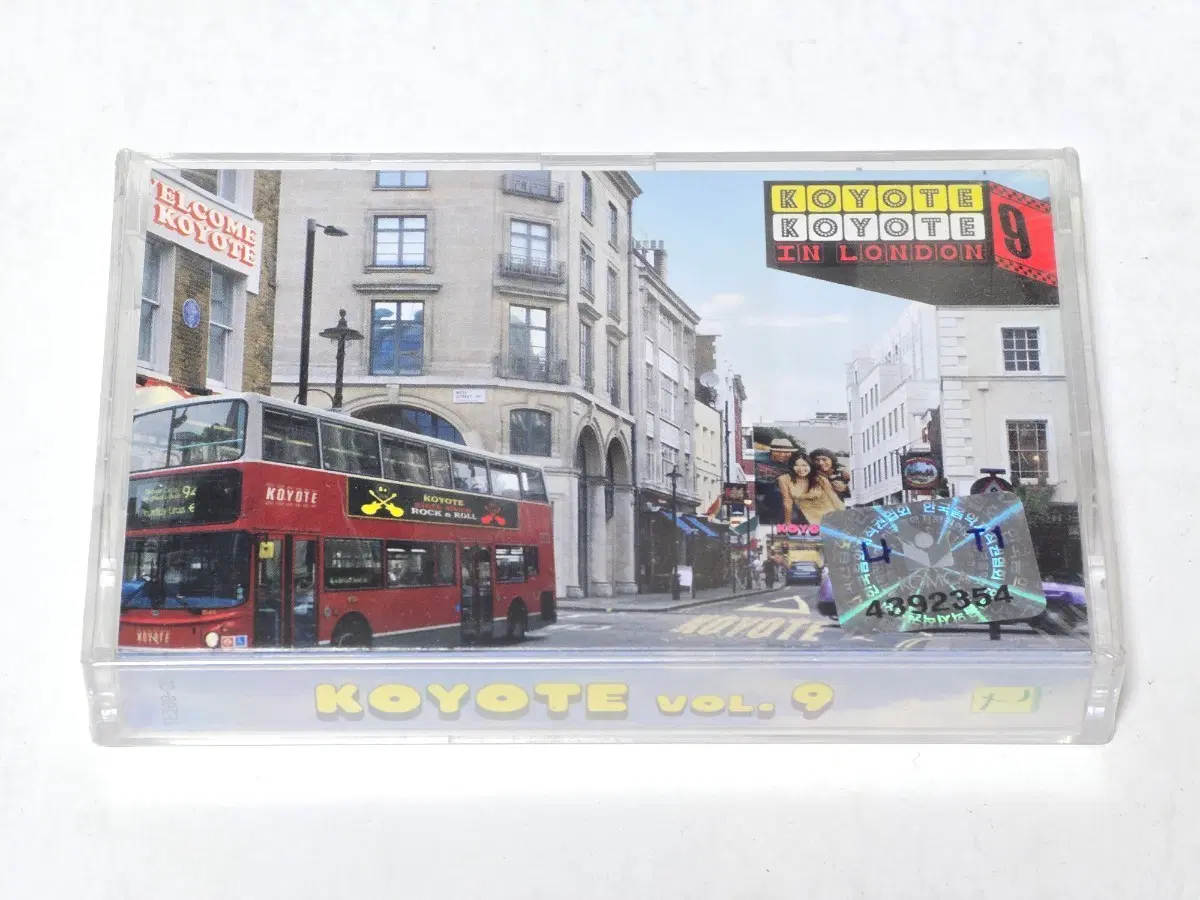 [미개봉] 코요태 9집 - London Koyote 카세트테이프