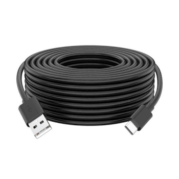 USB-A to C타입 고속충전 데이터 케이블 5m 블랙
