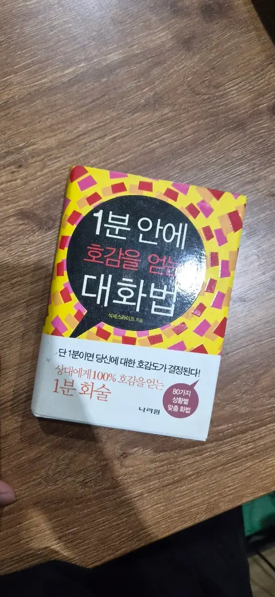 1분 안에 호감을 얻는 대화법 (니리원)