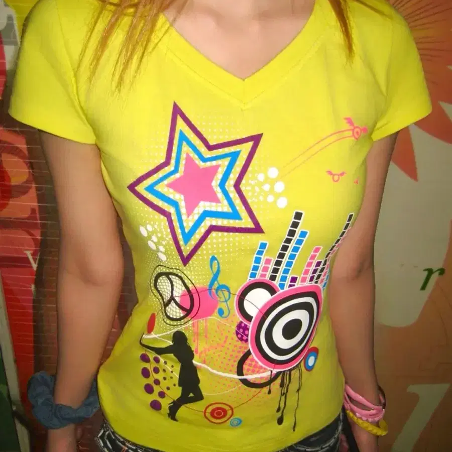 dokudoku CYBER FRUIT TEE y2k 티셔츠