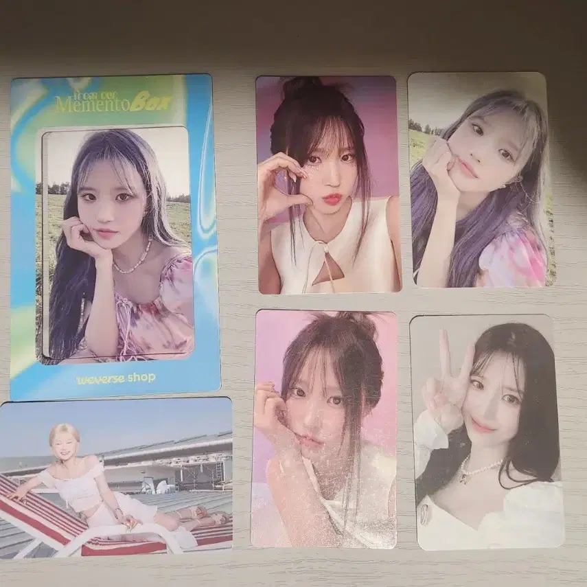 프로미스나인송하영앨범포카미공포특전총6개일괄양도급처판매