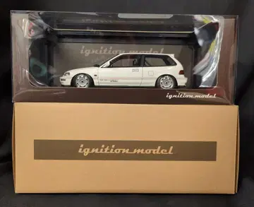 ignition model 1/18 Honda CIVIC (EF9) SiR White Mugen Type-Wheel IG1291