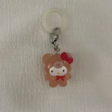 산리오 캐릭터즈 메지루시 액세서리 라떼 곰 디자인 헬로키티