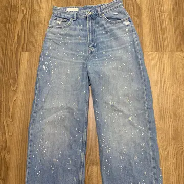 zara 큐빅 데님