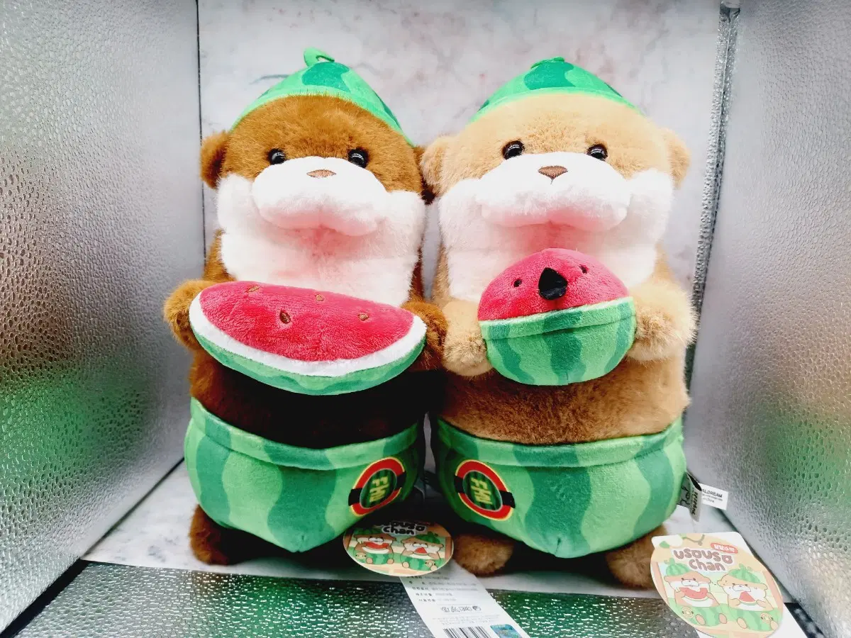 일괄) 우소우소짱 달달수박 봉제인형 27센치