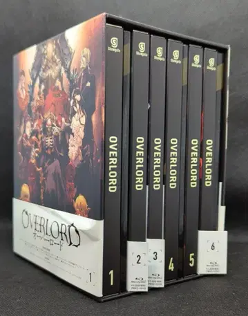 애니메이션 Blu-ray 오버로드 초회판 전 6권 세트