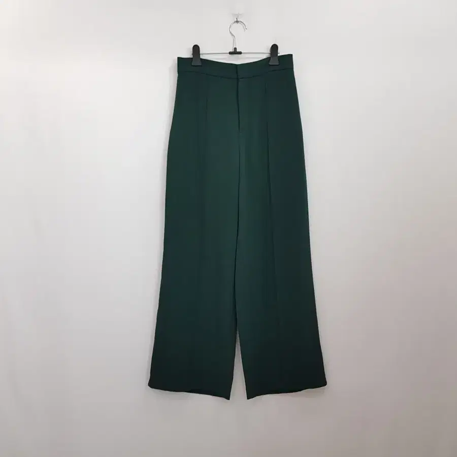 유니클로 오피스룩 하객룩 스판 와이드 슬랙스 바지 여M R602