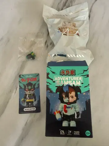 나가이 고 ADVENTURER SAMSAM 블랙겟타 피규어