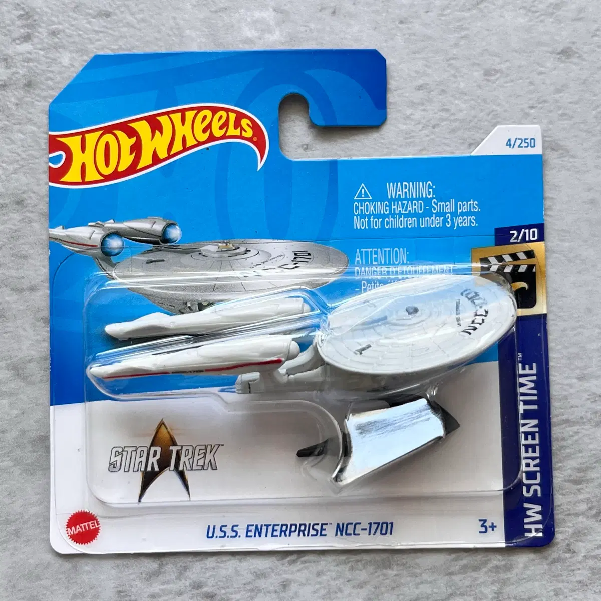 핫휠 스타트렉 USS 엔터프라이즈 NCC-1701