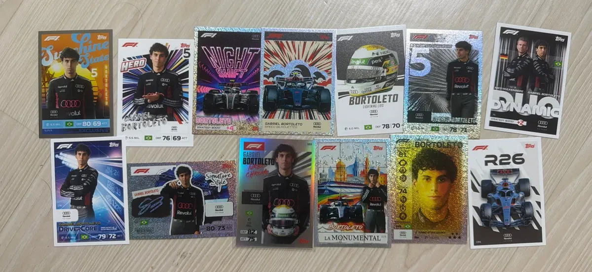 F1 2026 탑스 터보 어택 아우디 가브리엘 보톨레토 일괄