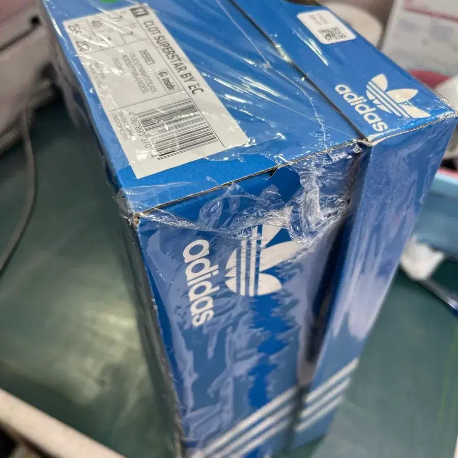 아디다스 X 클랏 슈퍼스타 코어 블랙