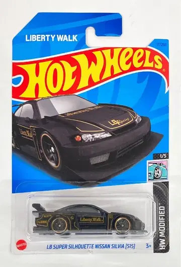 MATTEL HOTWHEELS HW MODIFIED 1/5 HNJ70 LB 슈퍼 실루엣 닛산 실비아 [S15] 17/250