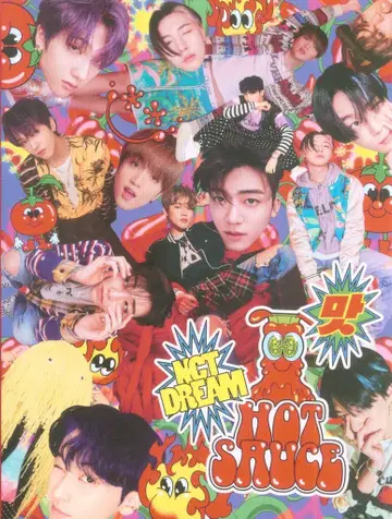 NCT DREAM 포토북 크레이지 Ver. (빨간색) HOT SAUCE