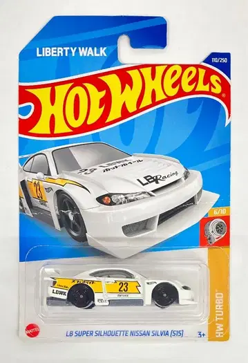 MATTEL HOTWHEELS HW TURBO 6/10 HHF07 LB SUPER SILHOUETTE NISSAN SILVIA [S15] 110/250