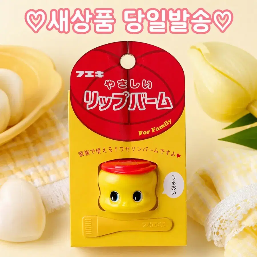 후에키 야사시 바세린 립밤 15g 일본 푸에키