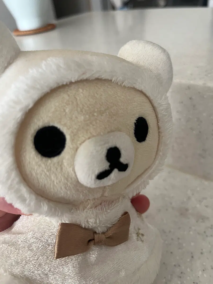고전 겨울 케이프망토 코리락쿠마