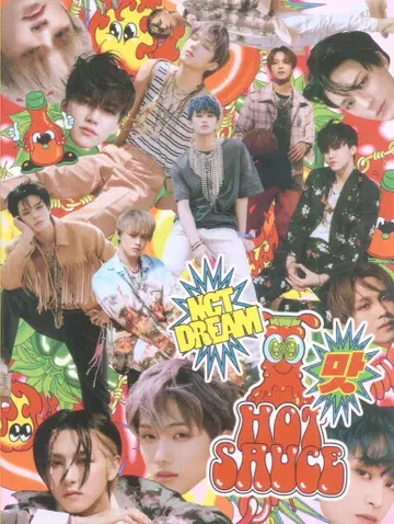 NCT DREAM 포토북 칠링 Ver. (노랑) HOT SAUCE