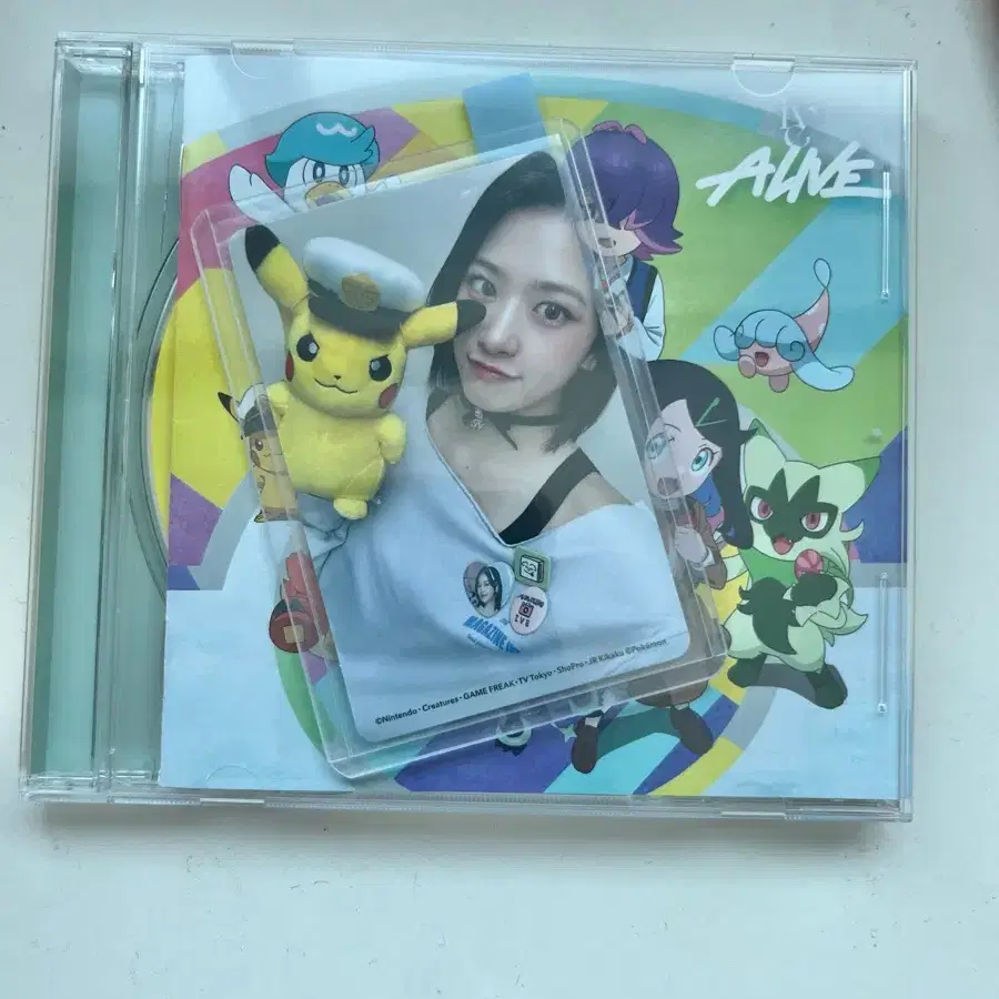 아이브 ALIVE 포켓몬  개봉엘범&포카