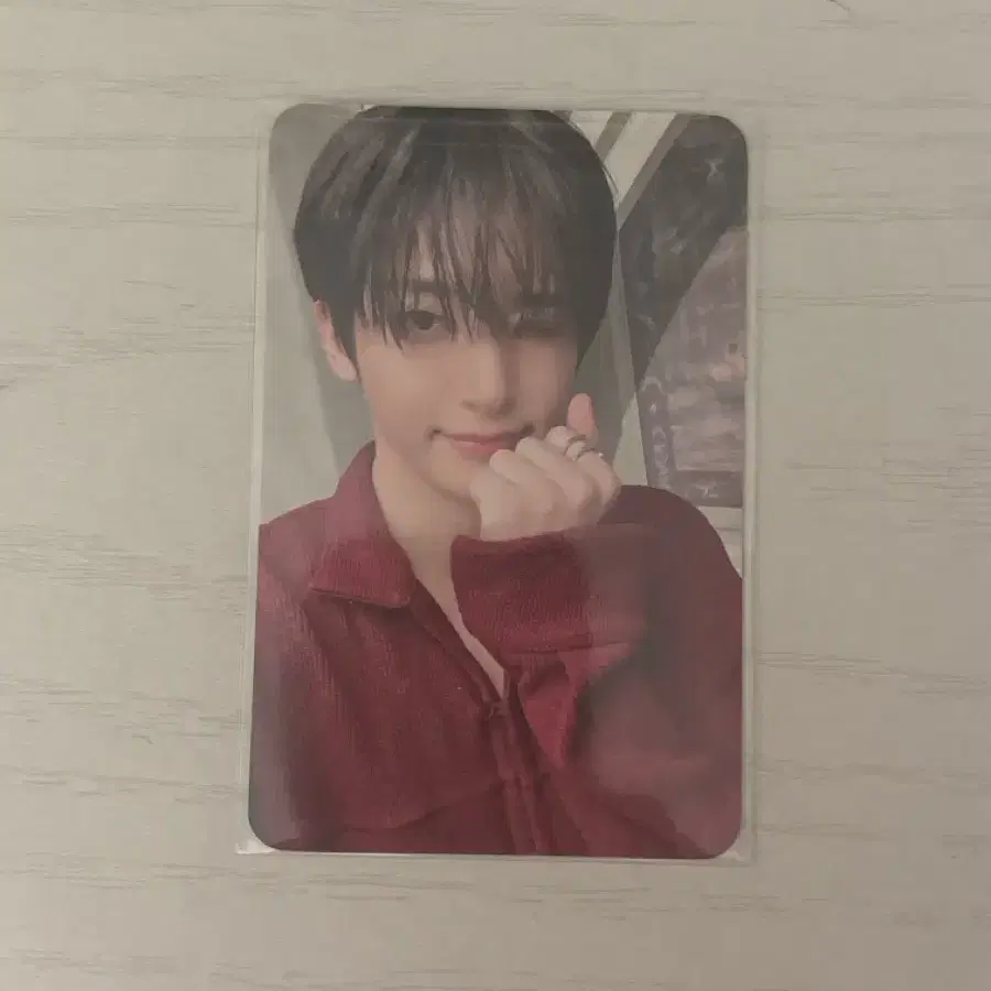 크래비티 정모 위드뮤 럭드 포카