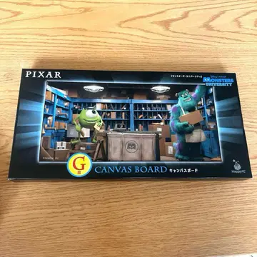 PIXAR Happy 복권 G상 캔버스 보드 몬스터즈 유니버시티