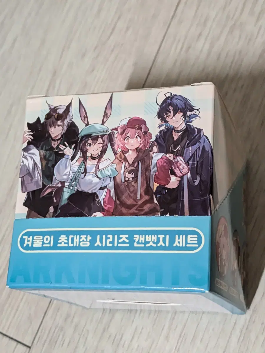 명일방주 겨울 초대장 캔뱃지8개세트