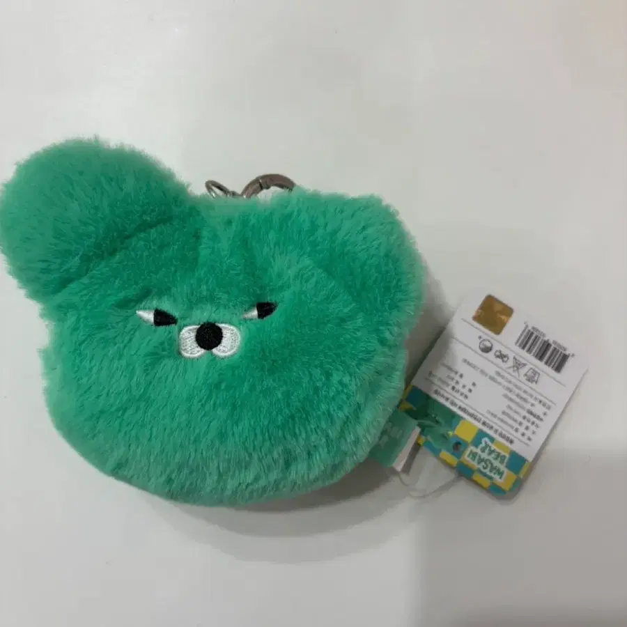 정품) 와사비베어 인형 키링