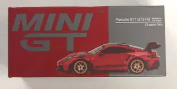 TSM 1/64 MINI GT 포르쉐 911 (992) GT3 RS 바이저흐 패키지 가즈레드 (왼쪽 핸들)