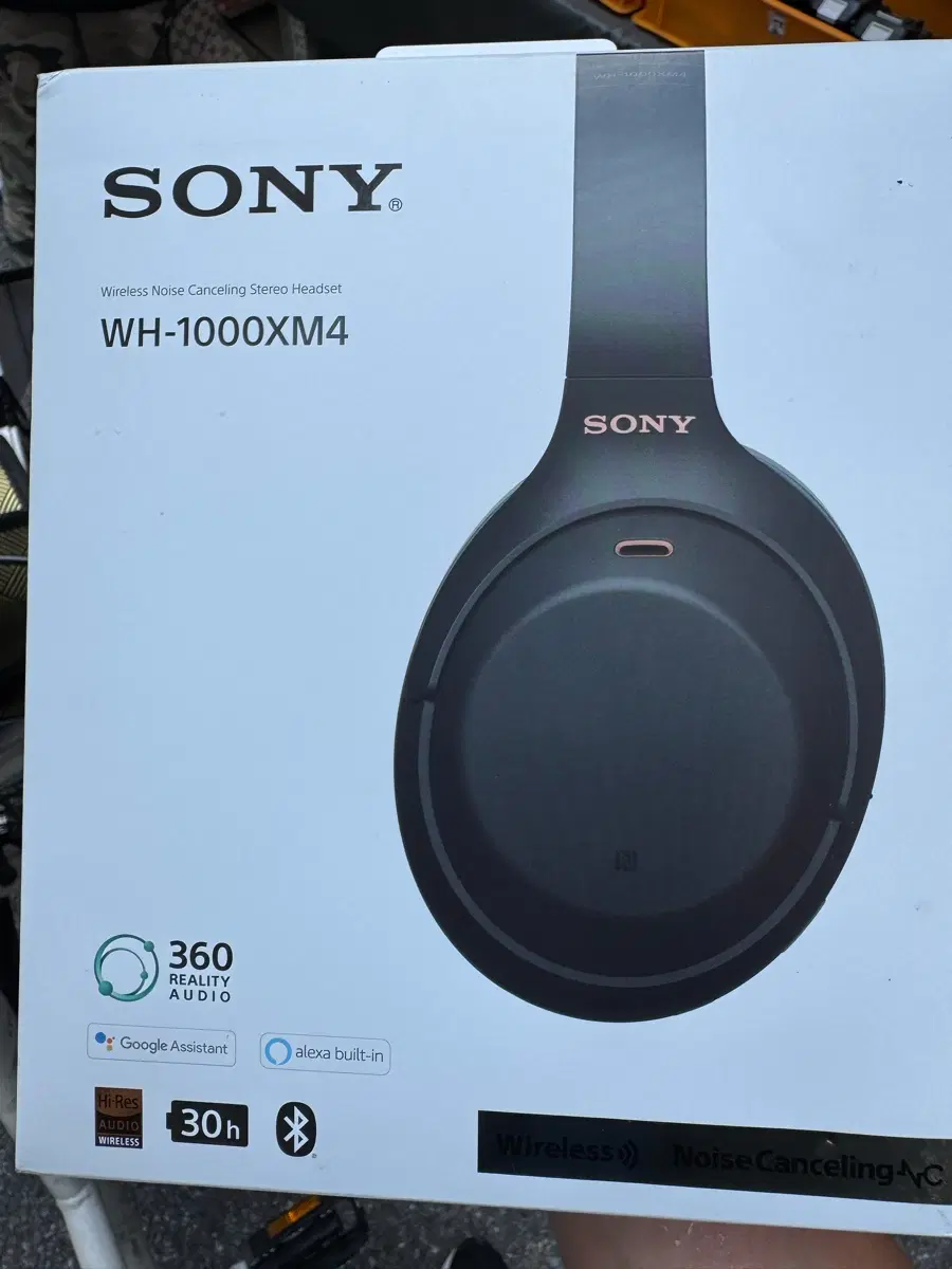 소니 WH-1000XM4 노이즈캔슬링 헤드폰(새제품)해외여행 비행기 호평받은 압도적 노이즈 캔슬링 신세계