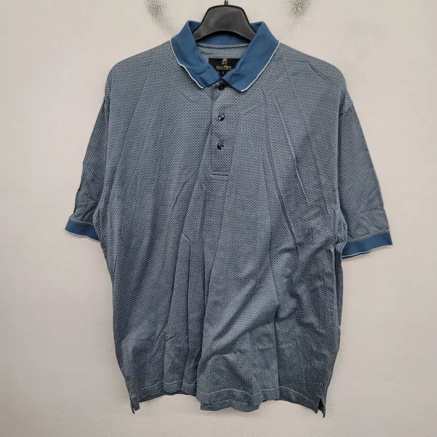 [105/XL] Gary Player 네이티브 패턴 반팔 카라티 / USA