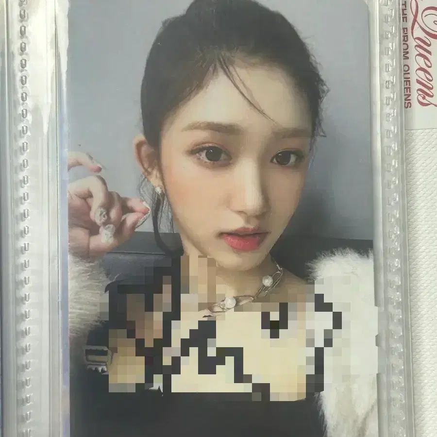 아이브 이서 공방 싸인포카