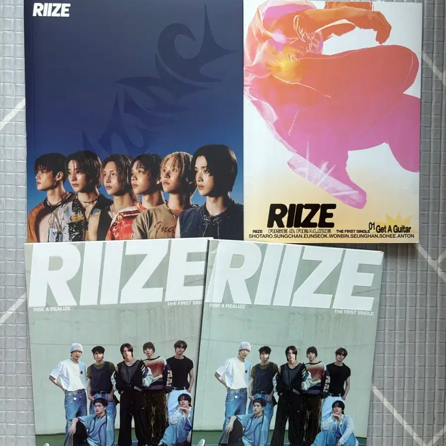 라이즈 개봉앨범 포토북 4권 일괄