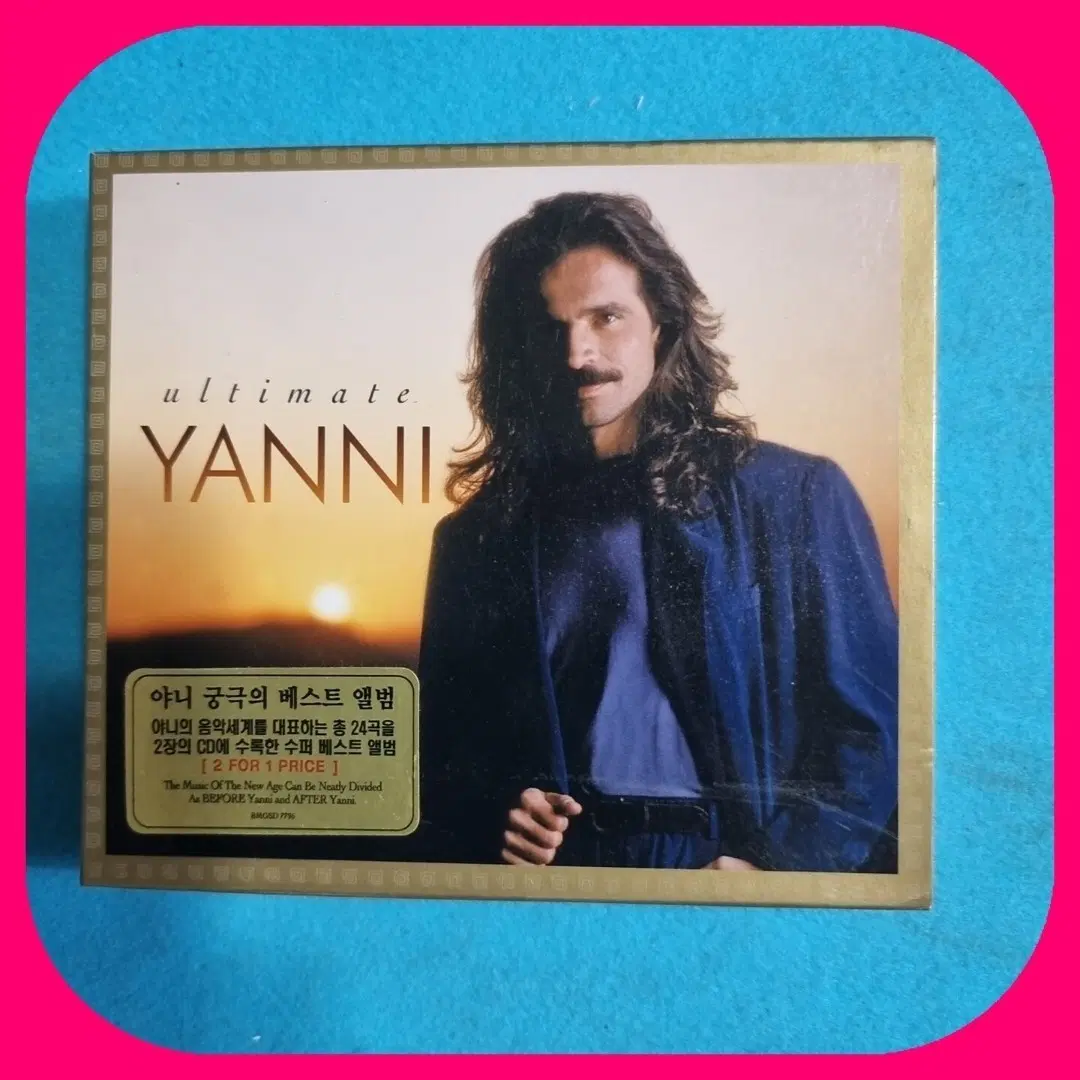 야니 Ultimate YANNI 베스트 앨범 CD 미사용