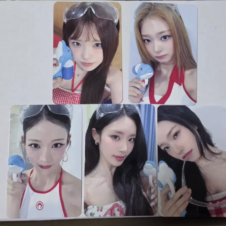 프로미스나인 2집 Glow ME 메이크스타 프리오더 특전 물놀이버전 포토카드 5종 일괄